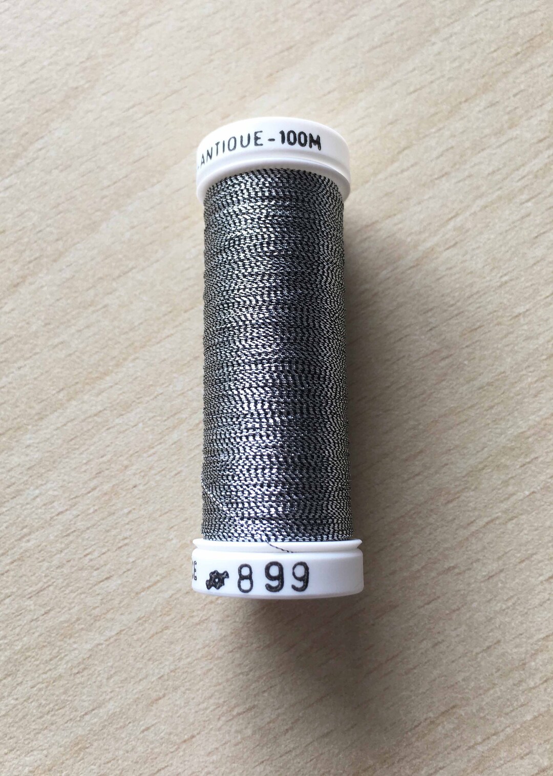 Classic Antique Silkworm Metallic Thread Spool 899 Silver Gray - Etsy