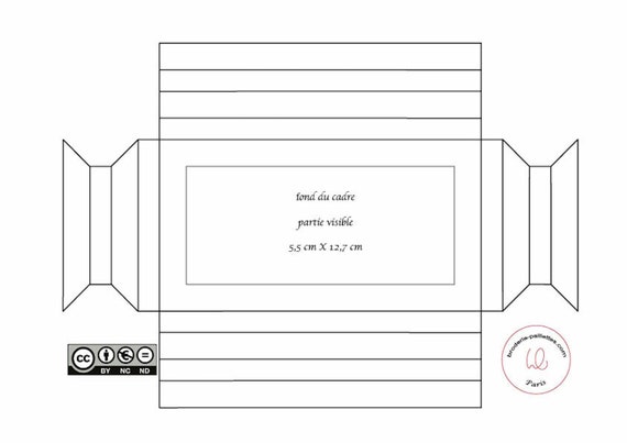 Paper Design R Frame Printable Paper Frame Template