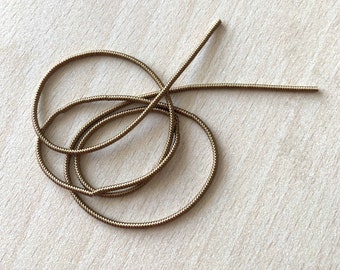 Antikgold matt Spirale links: Metallfeder 1,5 mm
