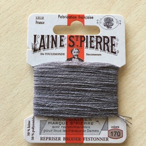 St. Pierre 170 ash wool yarn