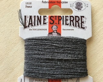 St. Pierre wool yarn 914 slate