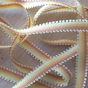 pretty gradient picot ribbon Mokuba 154405