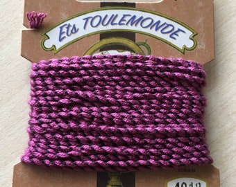 purple brown yarn cord Rochefort 4018