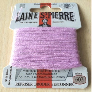 St. Pierre 603 cyclamen wool yarn