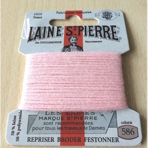 St. Pierre 586 pink wool yarn