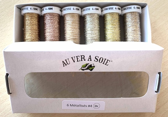 pack découverte fils métallisés or. spécial Noël