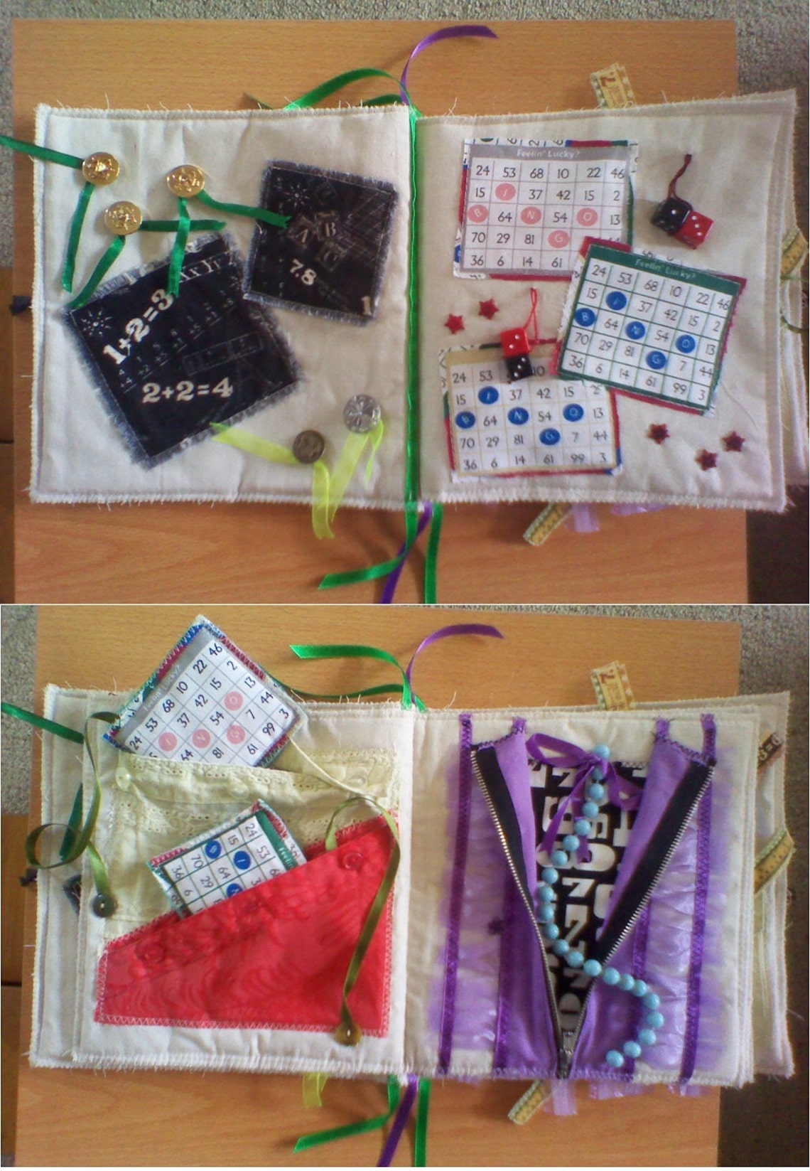 Fidget Book for Alzheimer's and Dementia Patients Etsy