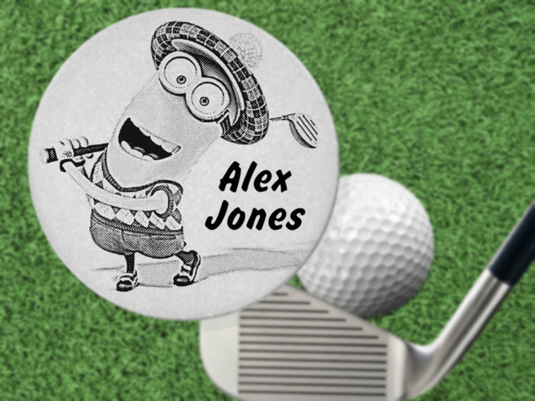 FUN Golf Ball Marker Gift, Stainless Steel, Personalized FREE Etsy