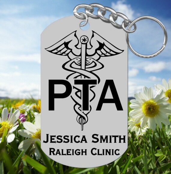 DENTAL Hygienist Engraved Keychain Gift with Name /& Clinic or Graduation Gift