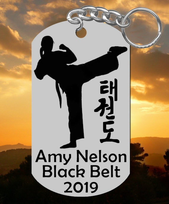 taekwondo keychain