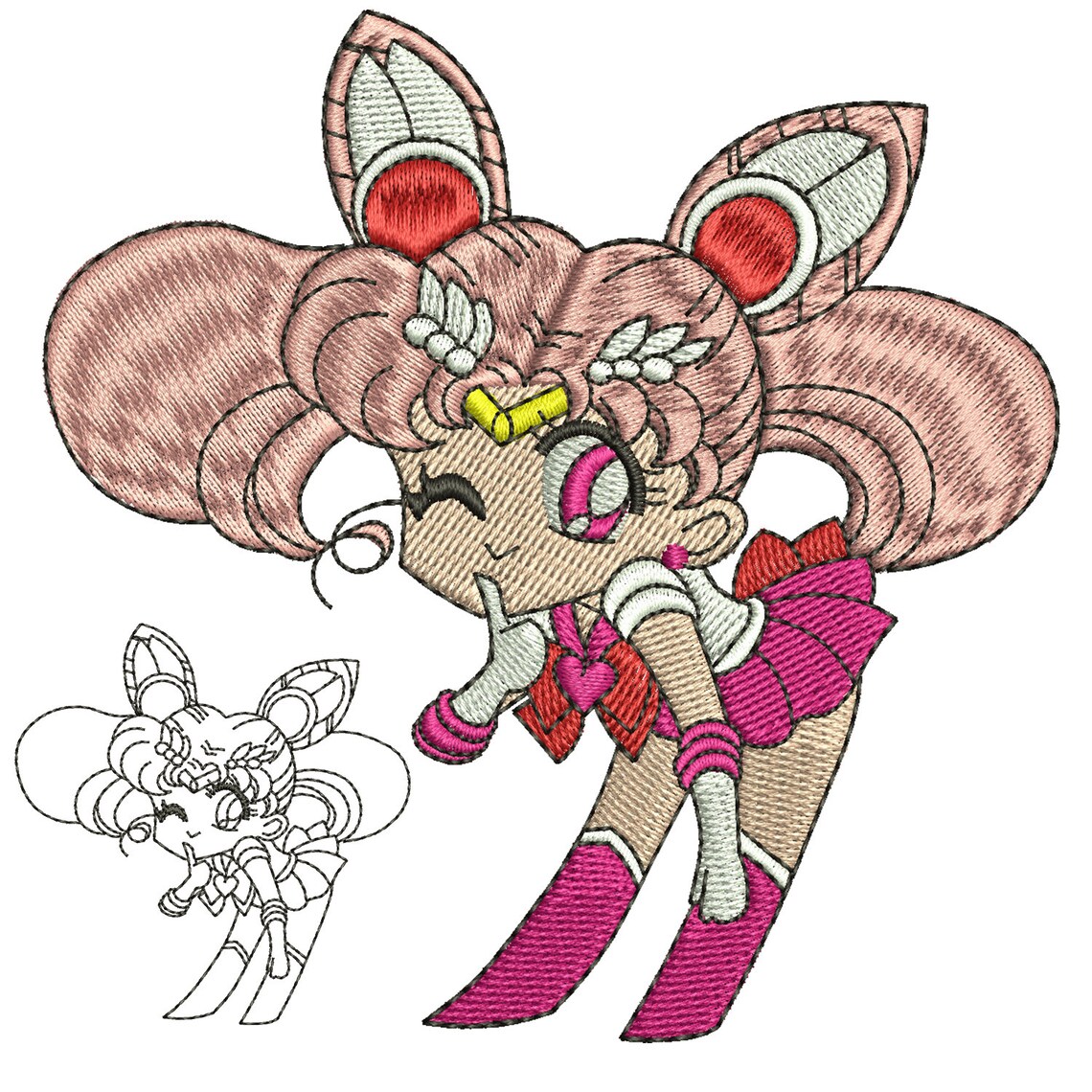 Sailor Moon Embroidery