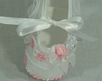 Baby Shoes girls pink and white shoes, more colors