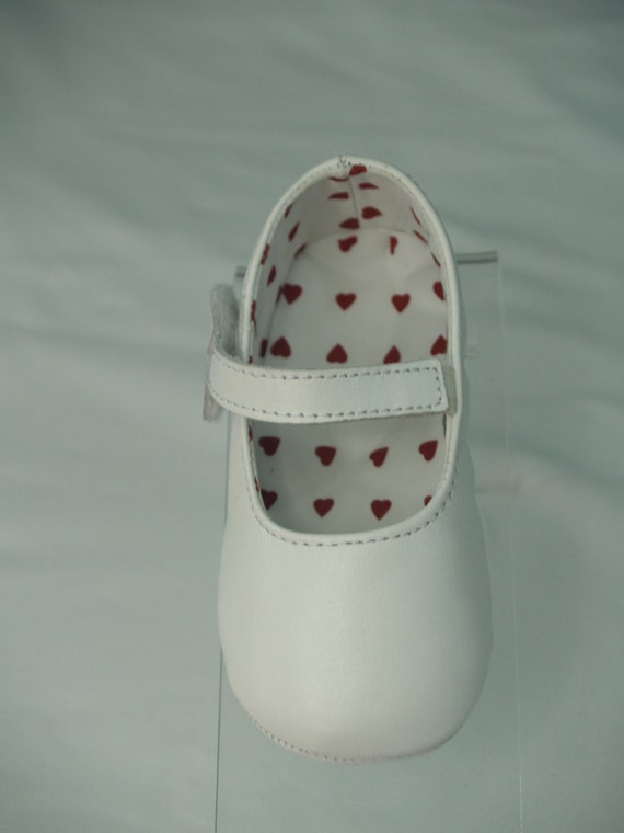 Soft Leather Baby Shoes and toddler GIRLS, White … - image 5