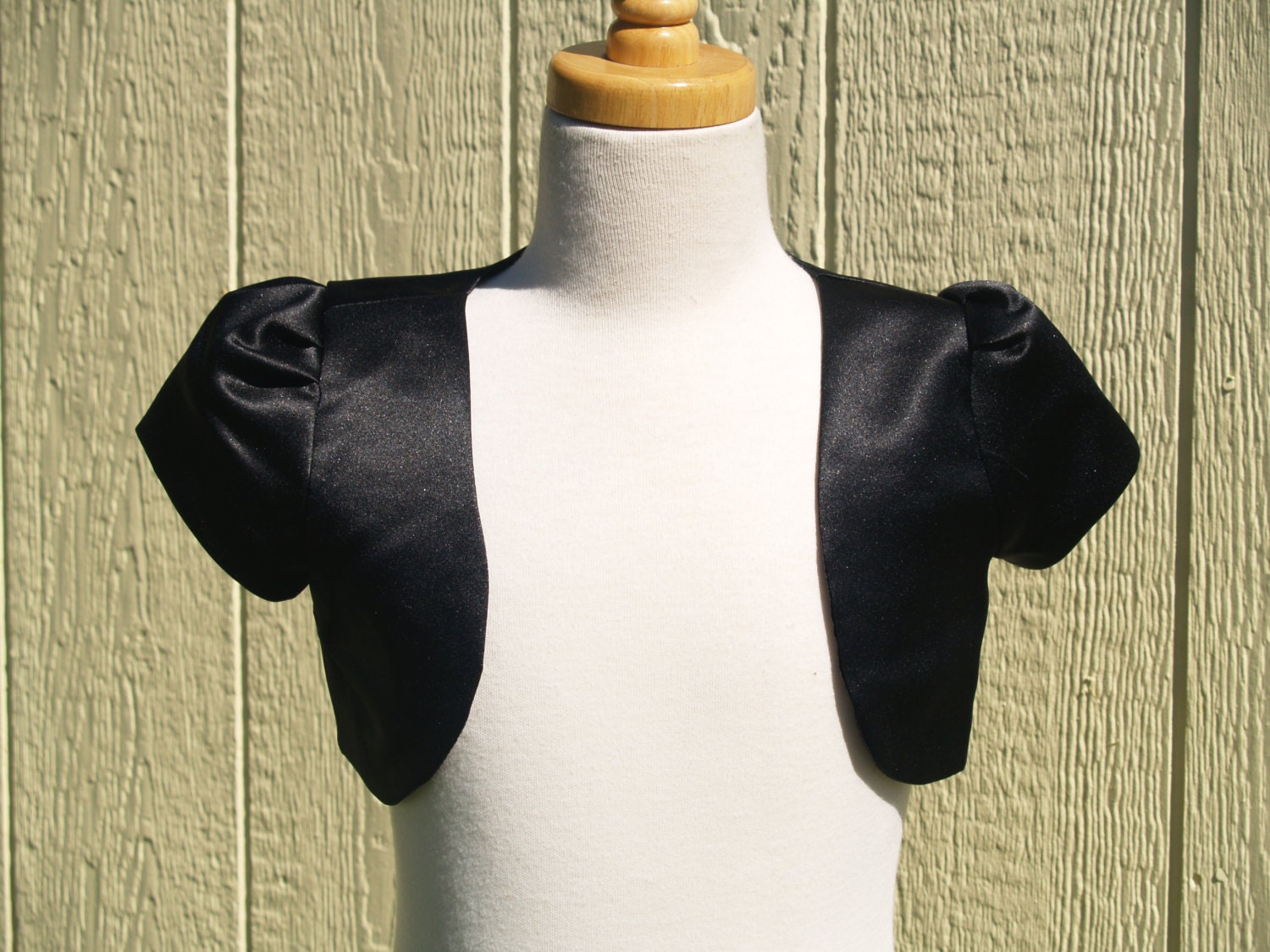 Mädchen Schwarze Bolero Jacke, Mädchen Bolero, Halbe Jacke