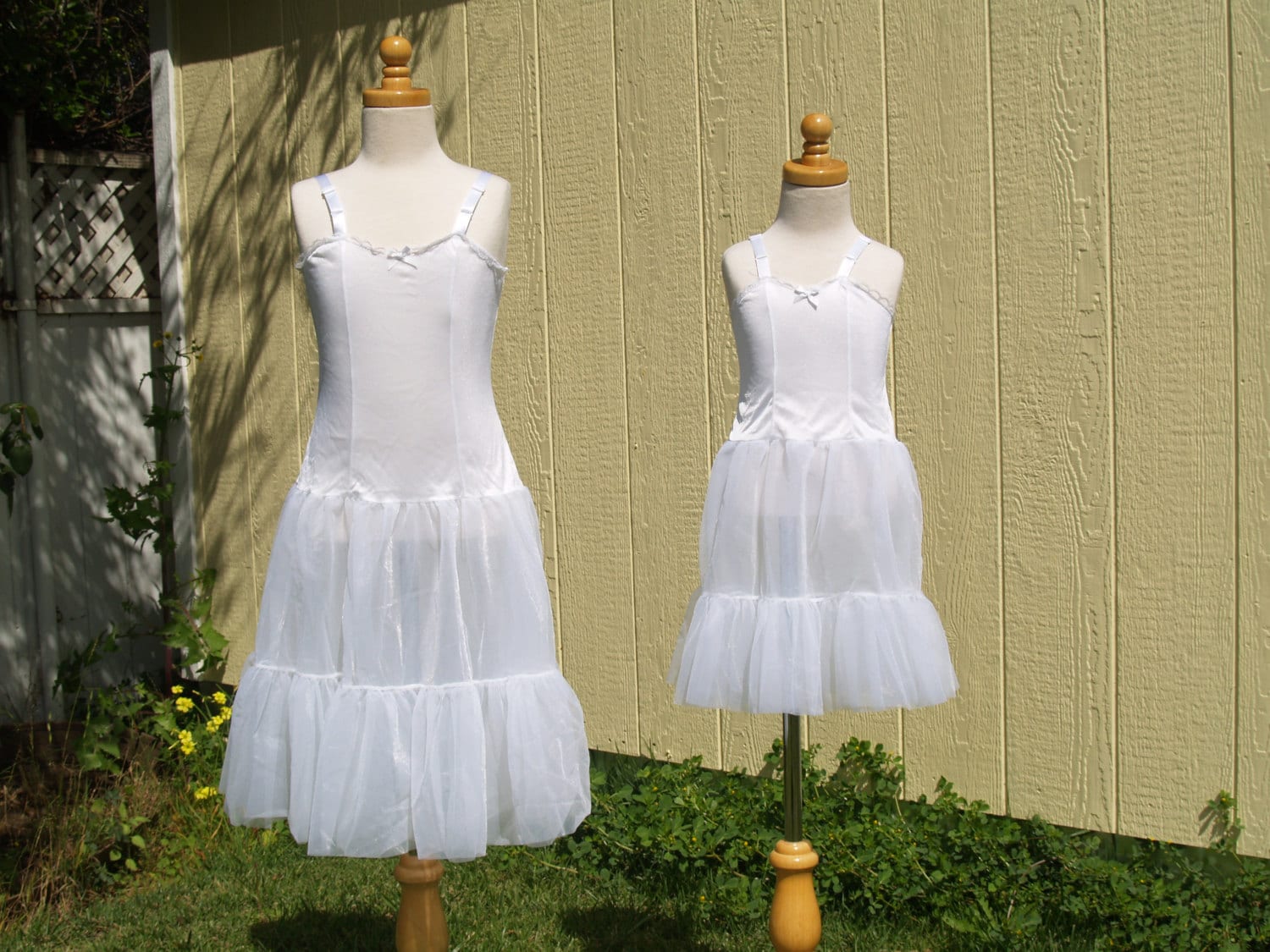 Girls White Under Slip Soft Full Slip Bouffant Slip Sizes Etsy