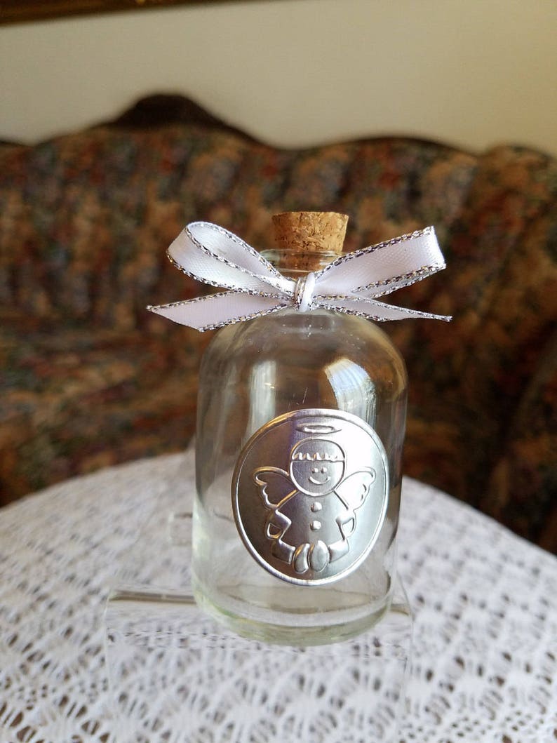 Communion or Baptism Party Favors Holy Water Bottles Silver Etsy
