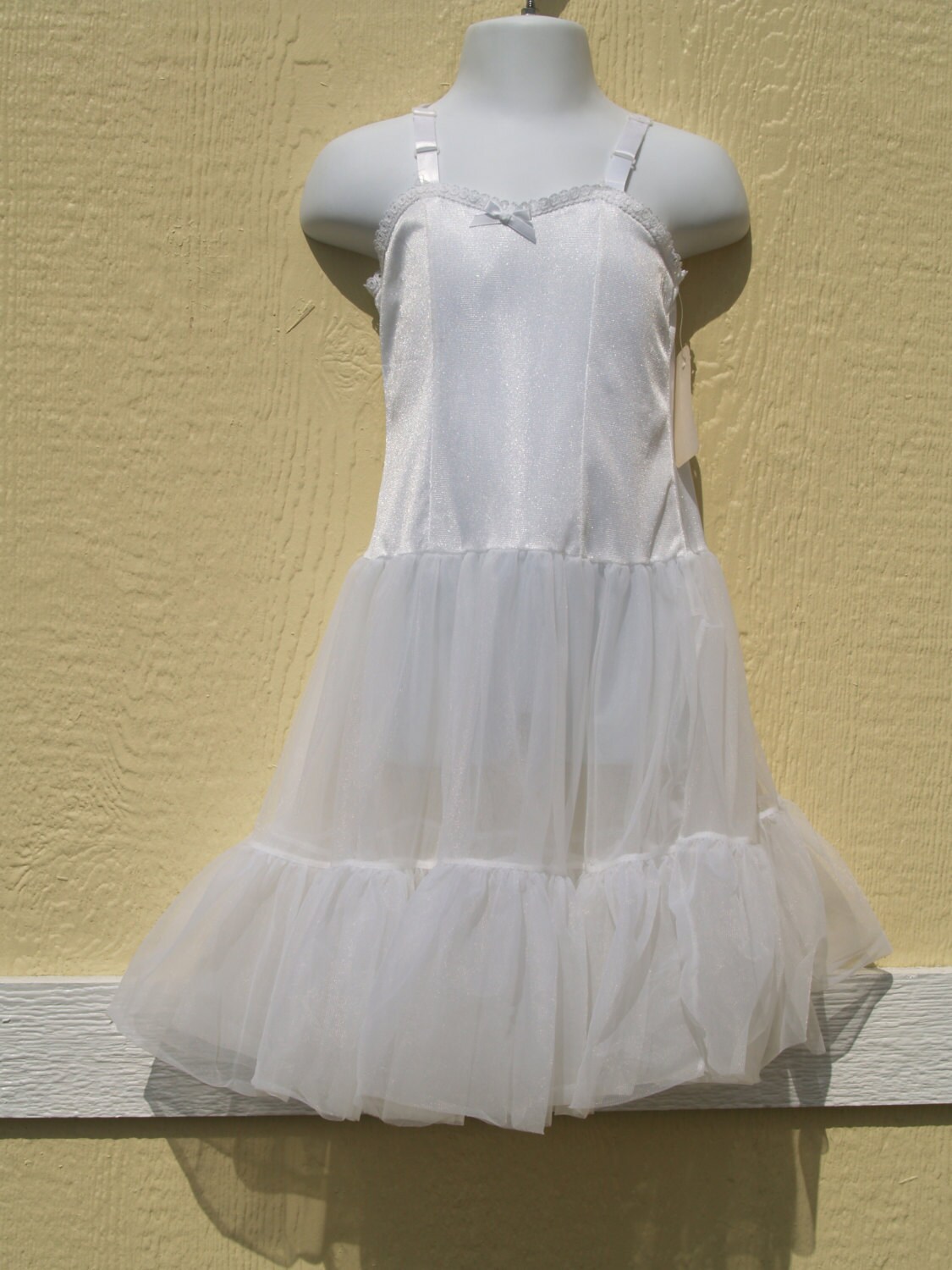 Girls White Under Slip Soft Full Slip Bouffant Slip Sizes Etsy
