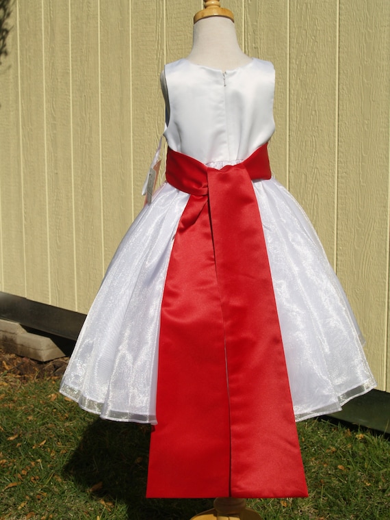 strapless open back dress Style DOL-Y001 Strapless Red and white lace wedding gown – Darius Couture main image 1
