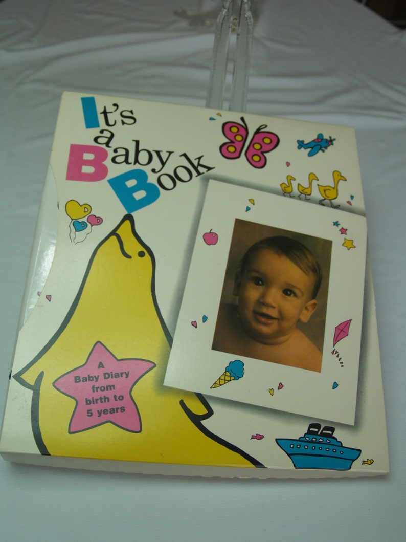 Vintage Baby Record Book for up to 5 Years Etsy