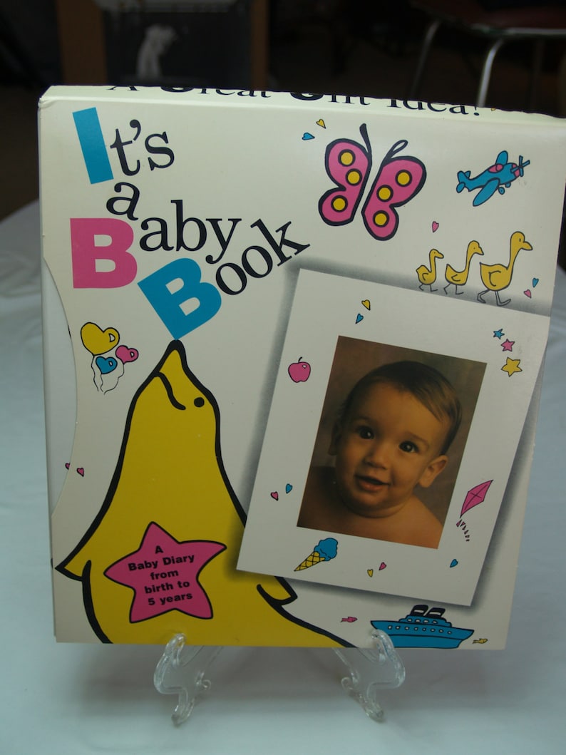 Vintage Baby Record Book for up to 5 years Etsy