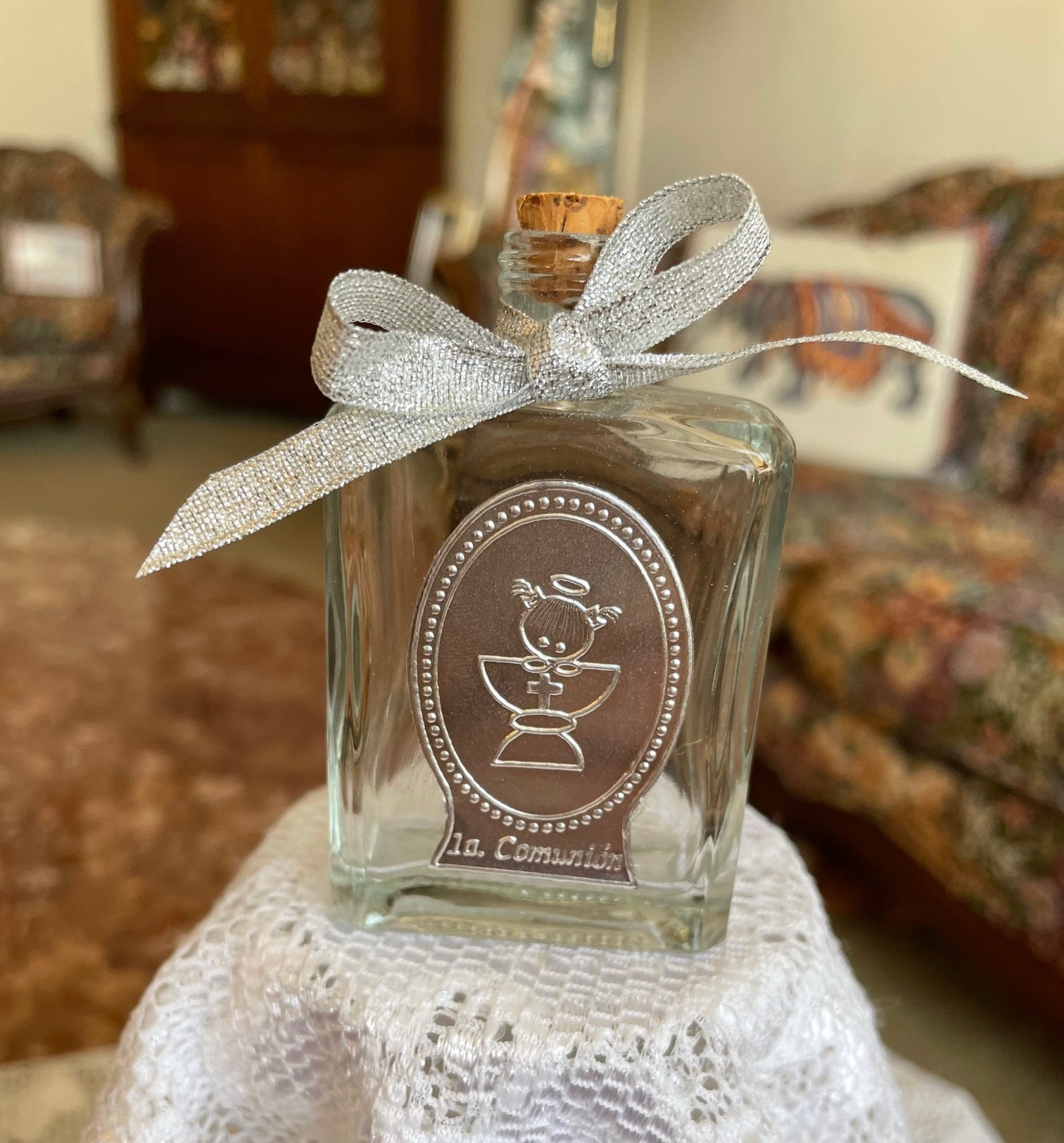 Anneaux De Coffre-Fort Pour Bouteille - Emballage Cadeau Argent Original Pour Noël Mariage Communion