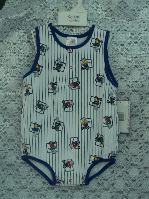 Infant Cotton Onesie Clothes Baby Boys Size 12M 18