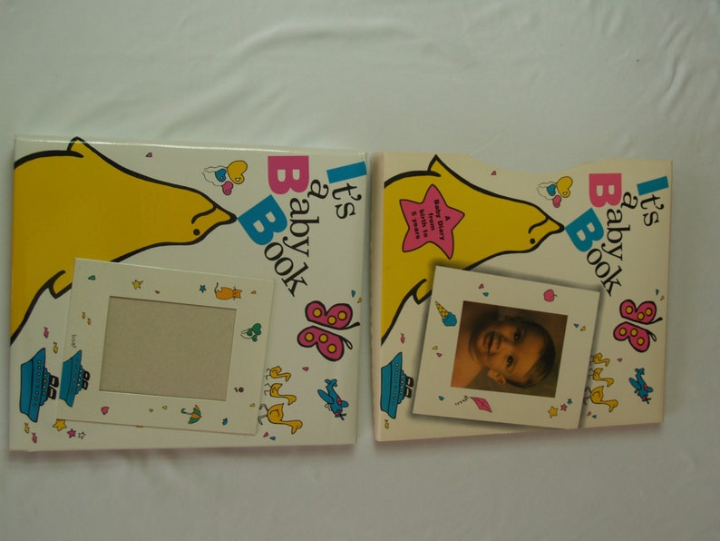 Vintage Baby Record Book for up to 5 years Etsy