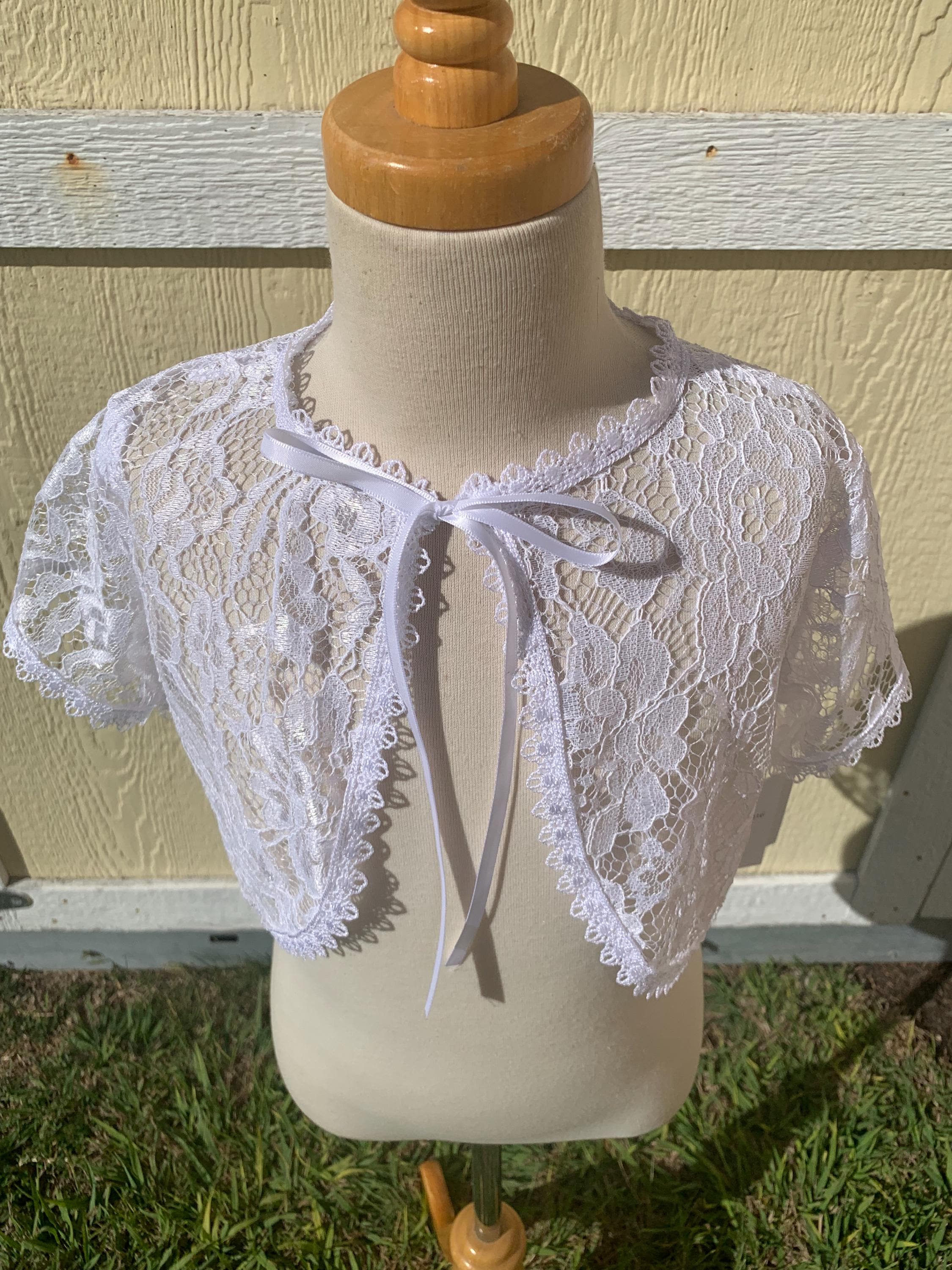 Half Sleeve Lace Top - Etsy