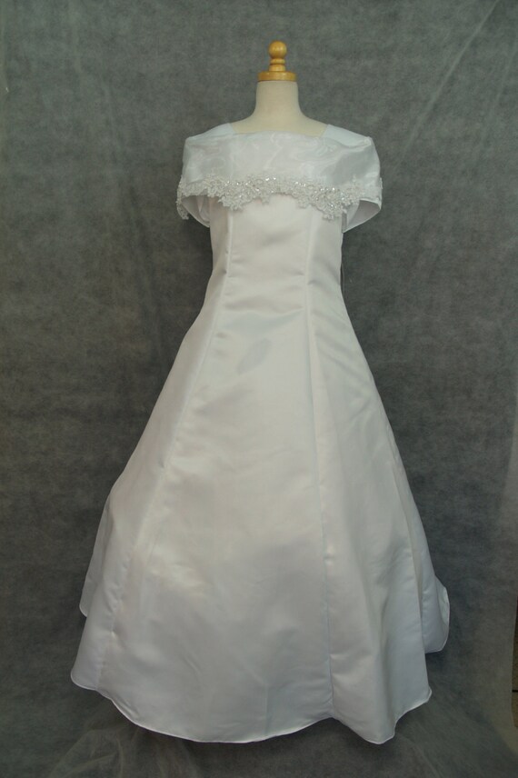 first communion dress size 12