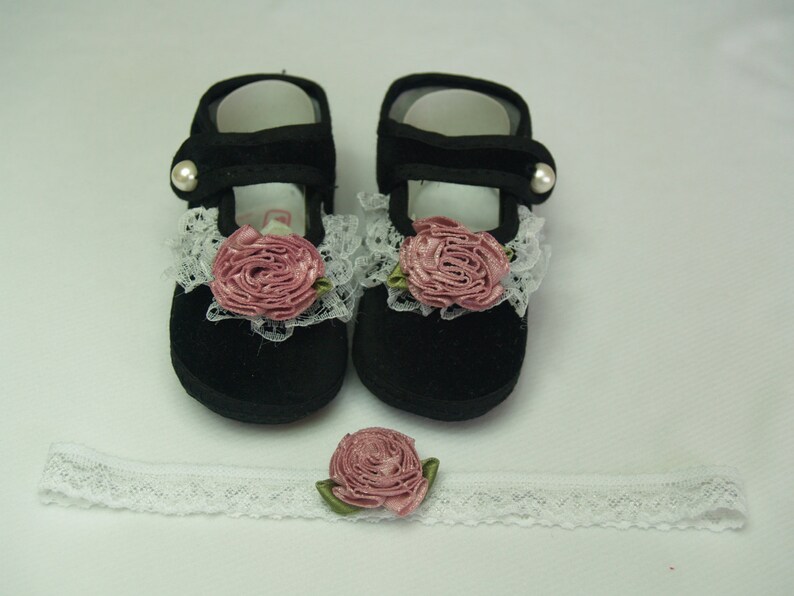 velvet baby shoes
