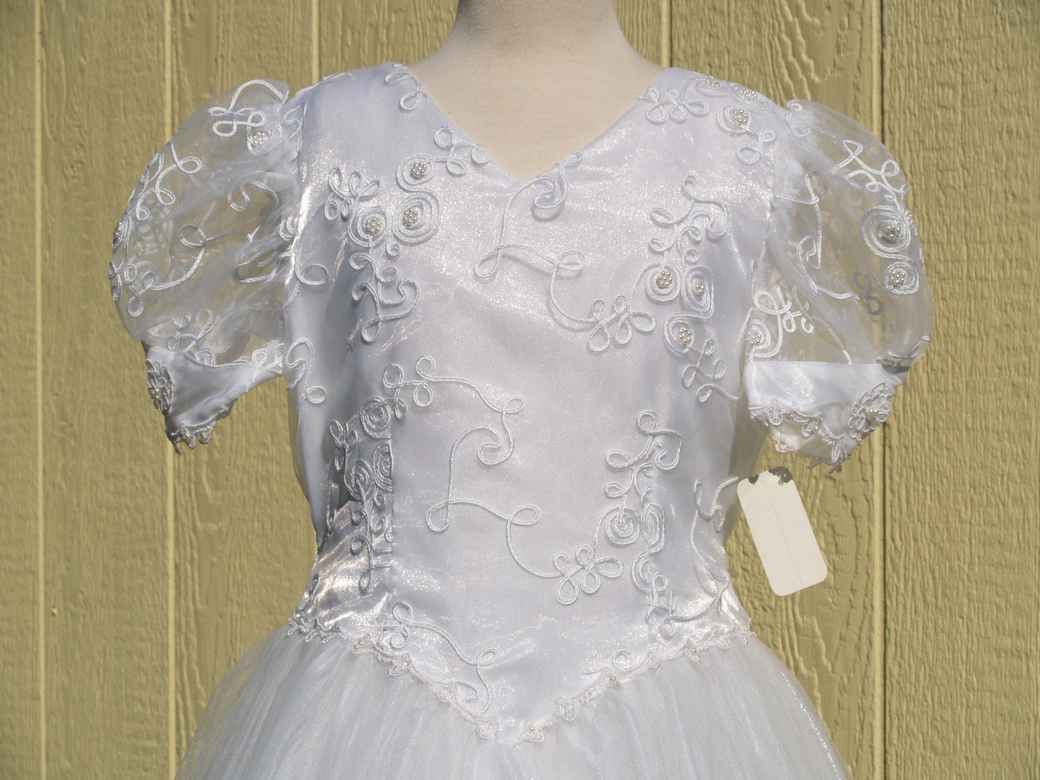 Girls First Communion Dress Long Size 