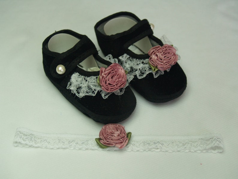 velvet baby shoes