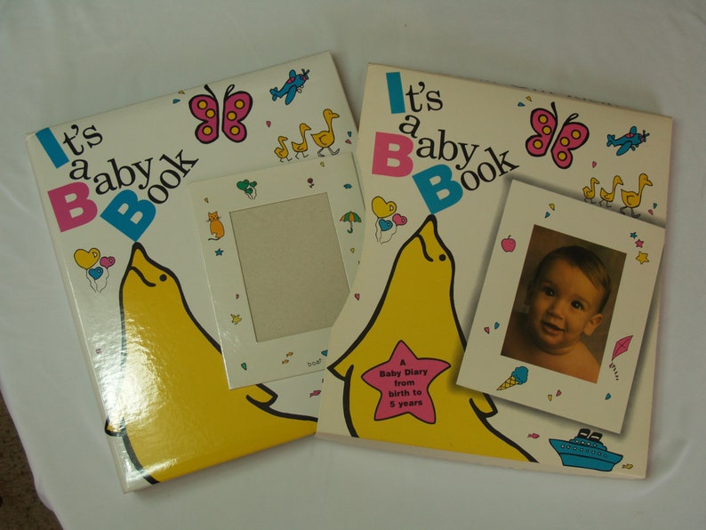 Vintage Baby Record Book for up to 5 years Etsy