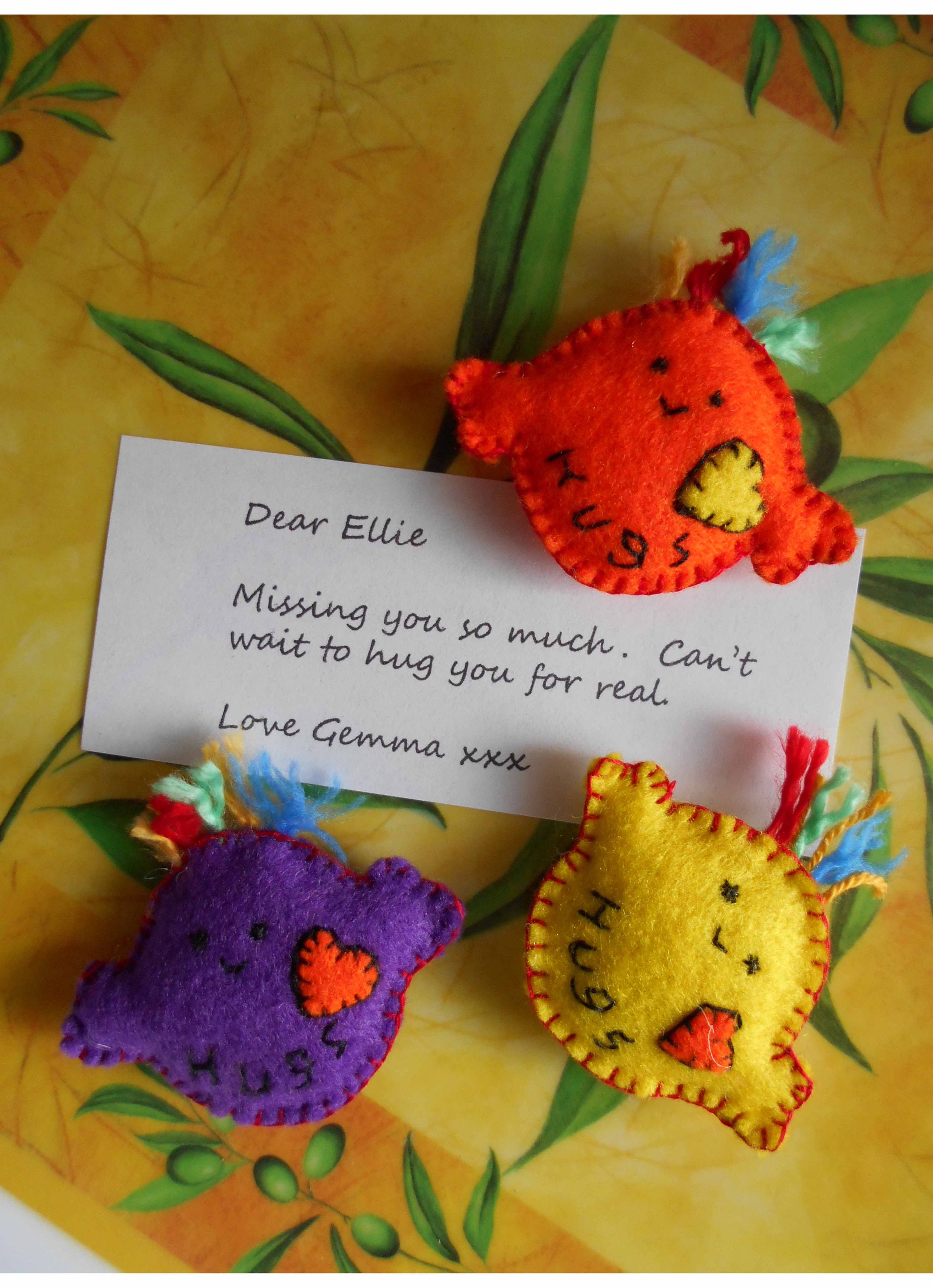 Rainbows Pocket Hug Gifts, Send a Hug, Anxiety Gift, Christmas Hug