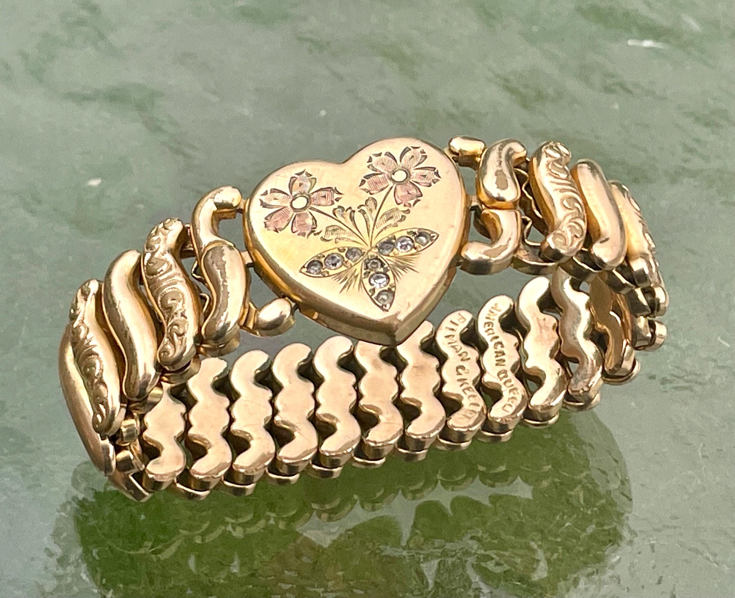 Vintage sweetheart bracelet - Etsy 日本