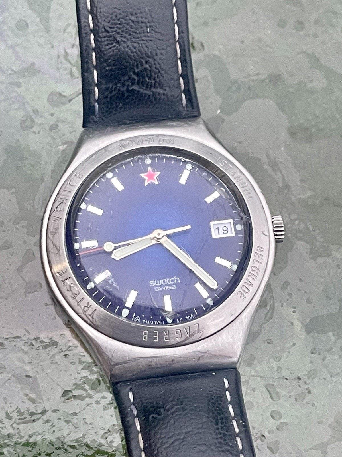 Vtg 2002 Swatch Irony James Bond From Russia With Love Limited 