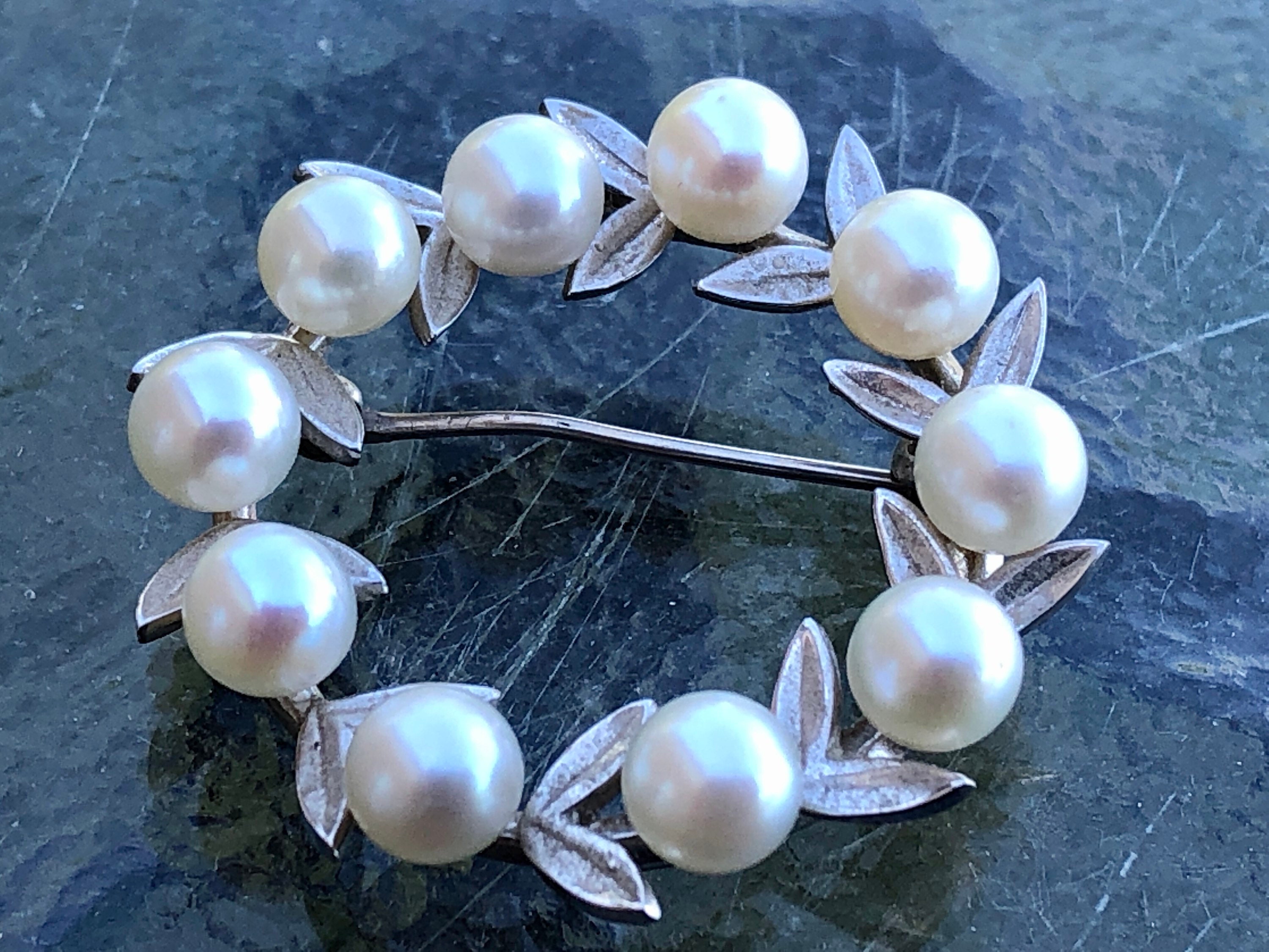 Mikimoto brooch - Etsy 日本