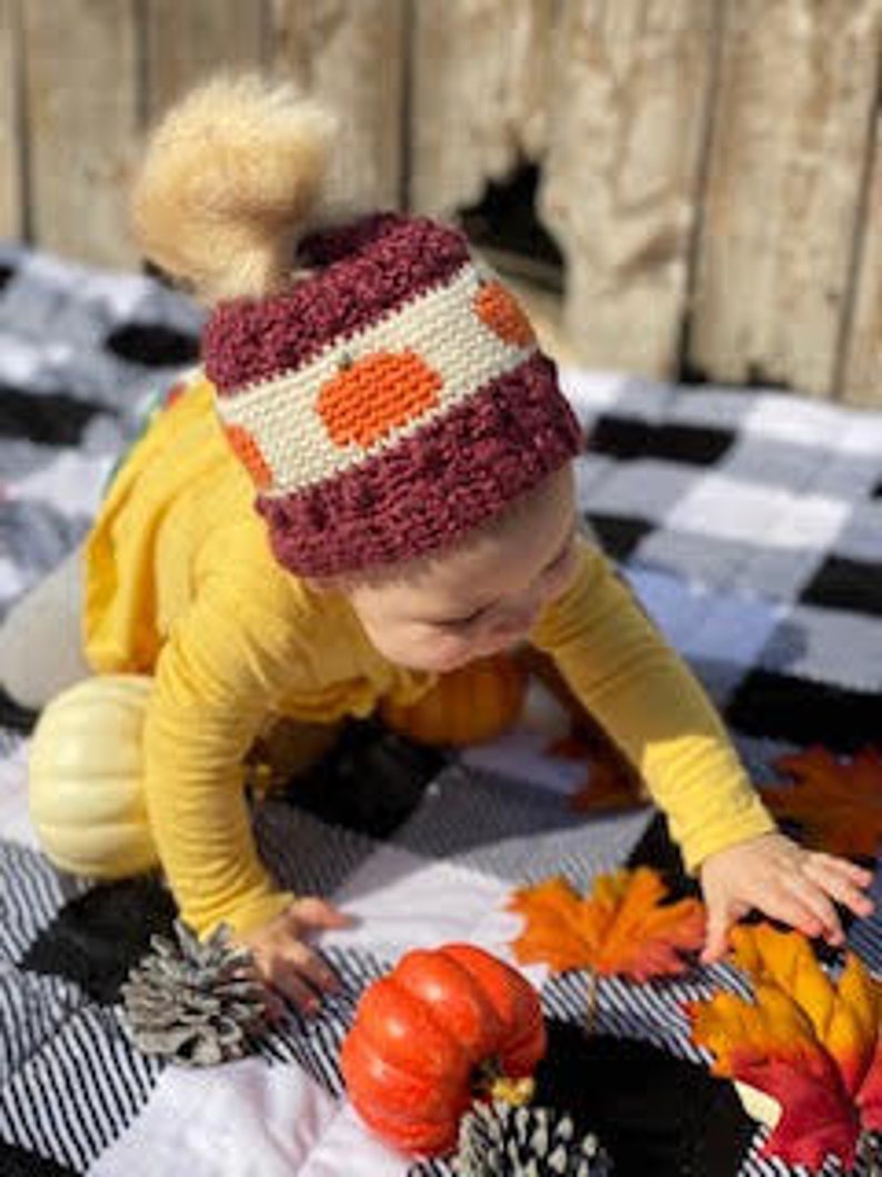 Crochet PATTERN Autumn Waves Child image 6