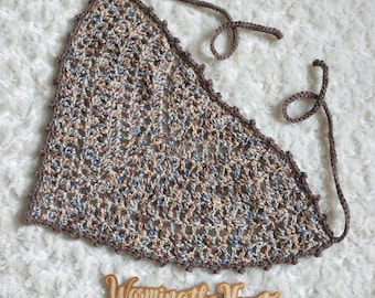 Crochet PATTERN - Catching Rays Kerchief