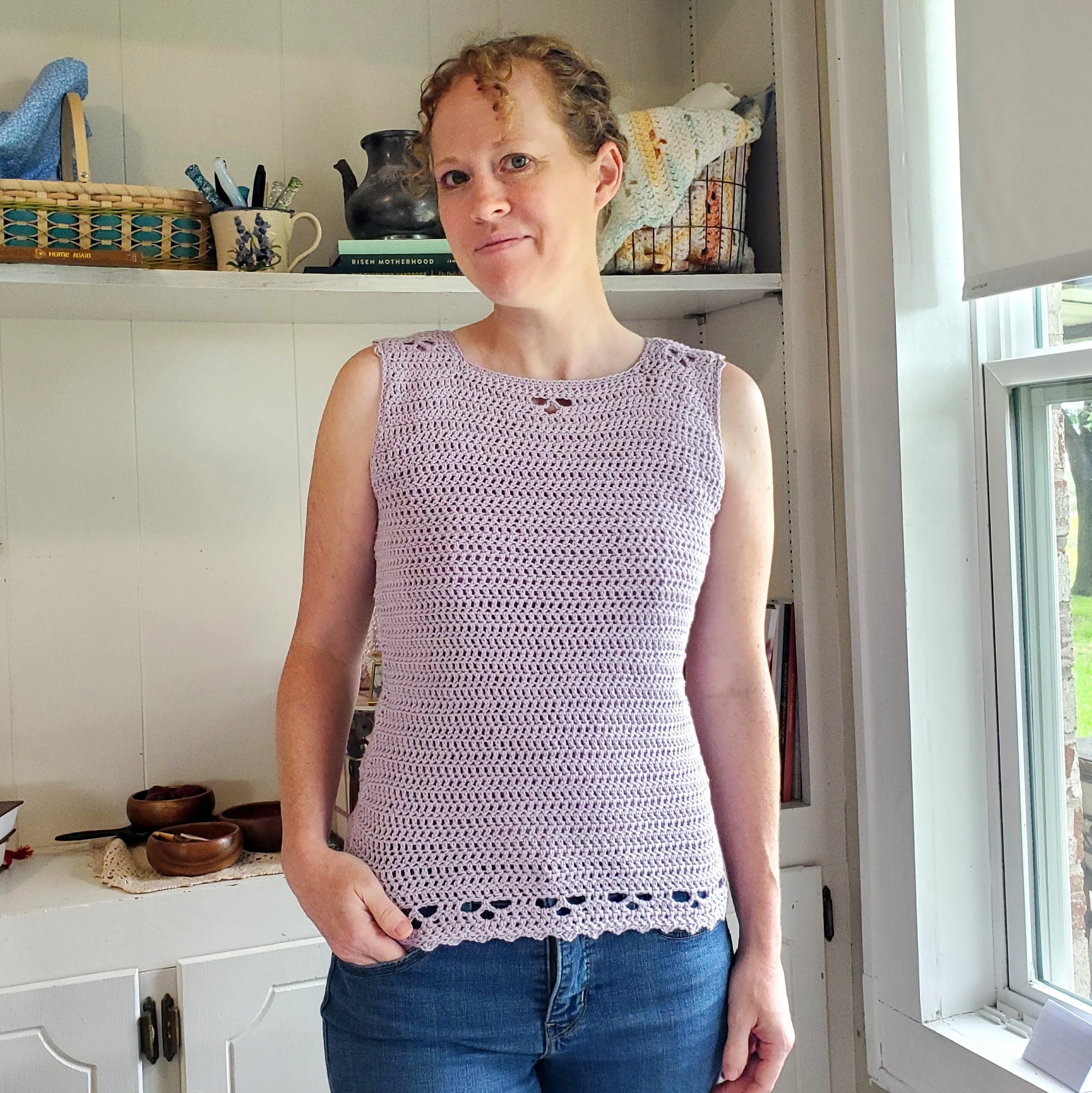 Häkelanleitung - Sweet Pea Tank Top