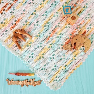 Crochet PATTERN - Lil' Sweet Pea Blanket