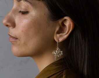 Seaweed Ribbon Earrings