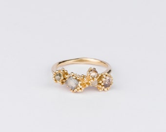 Golden Sand Drift Ring