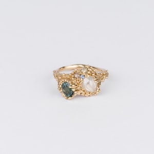 Golden Seaweed Ring