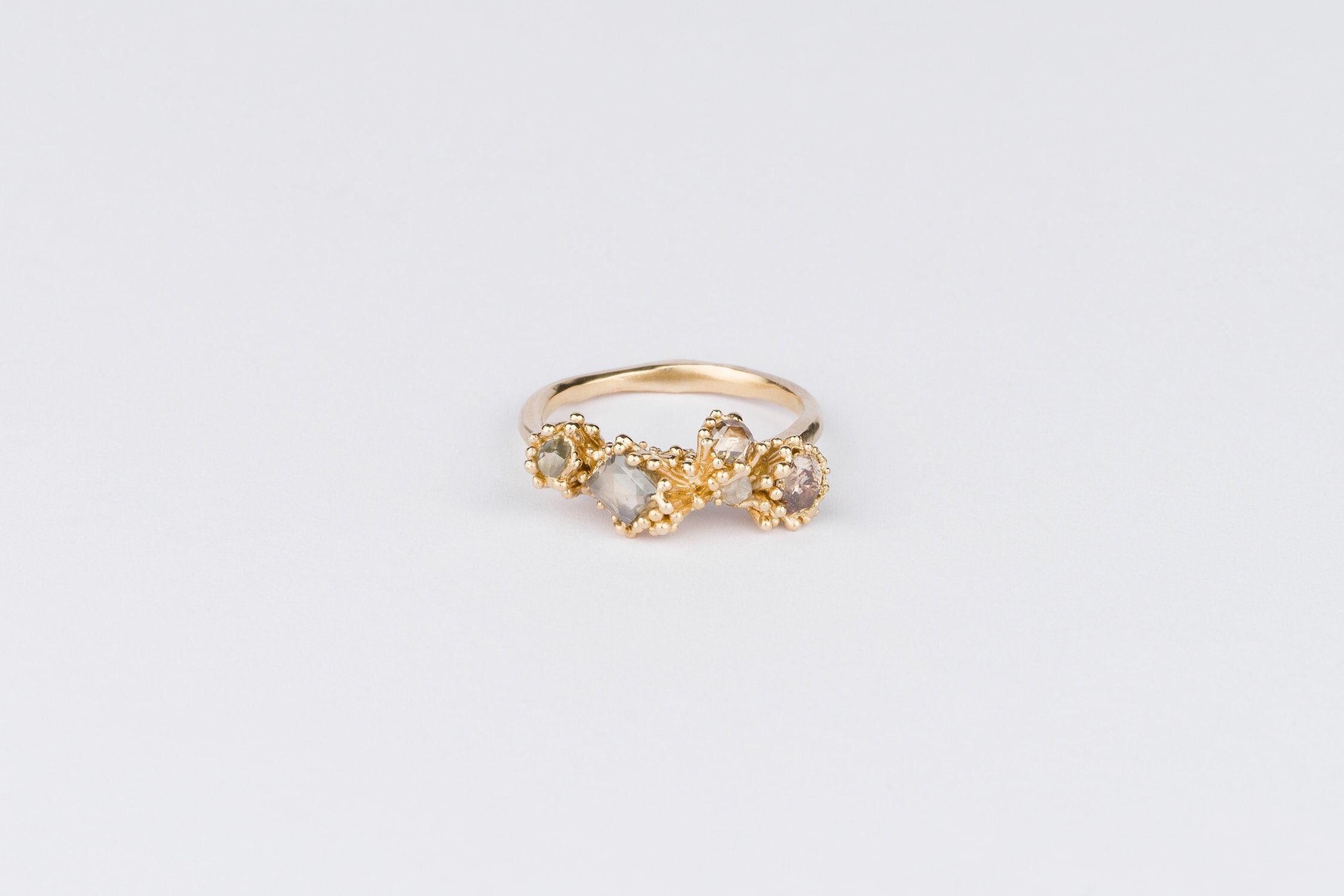 Golden Sand Drift Ring