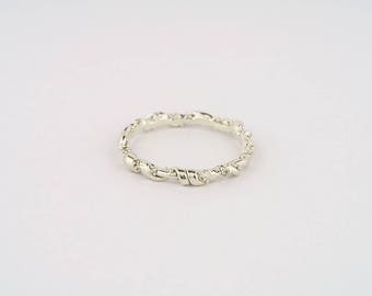 Woven Grass Wedding Ring