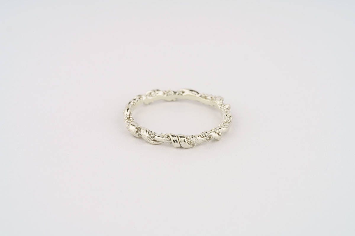 Woven Grass Wedding Ring