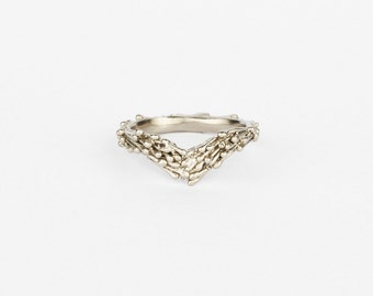 Seaweed Chevron Ring