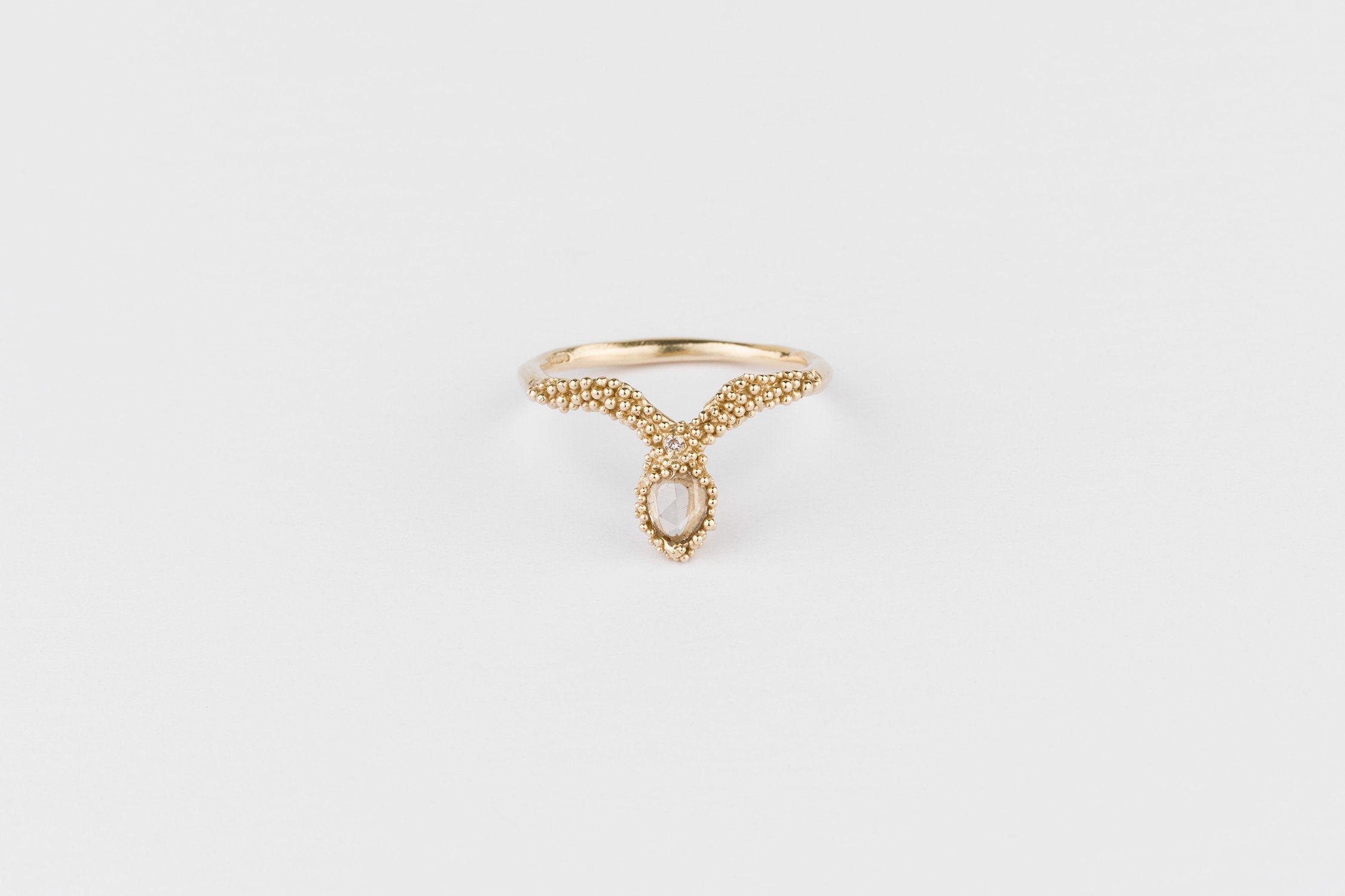 Seafoam Diamond Ring
