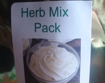 Herb Mix or Cinnamon Pack or Spinach Dip are Dips & Spread